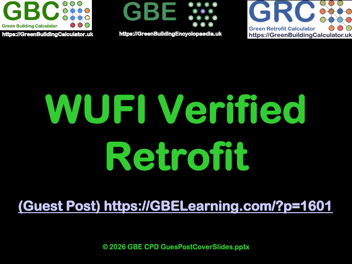 GBE CPD WUFI Verified Retrofit T1